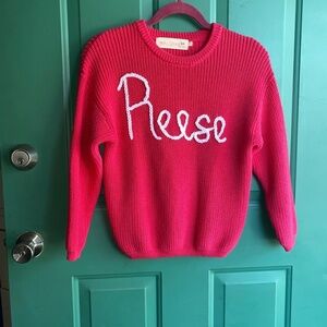 Love and Sprinkles size 11 REESE embroidered sweater like new